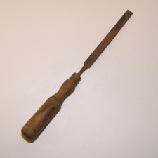 Large Vintage Antique Wood Chisel