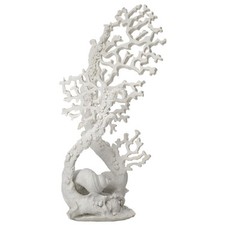 Oase Sam Baker Ornamental Sea Fan Coral White Ornament Aquarium Decoration