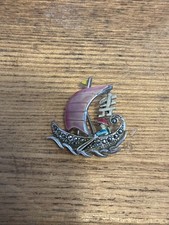 Vintage Chinese Junk Boat