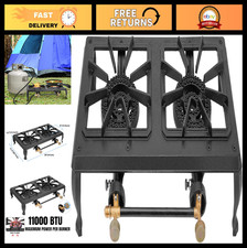 2-Burner Cast Iron Camping