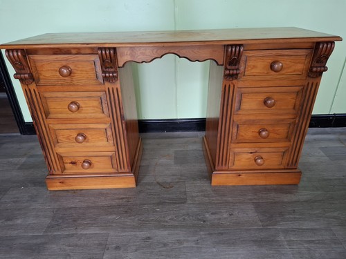Vintage style pine - style, desk
