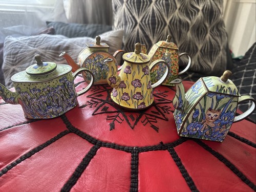 Hand painted miniature enamel - -painted,
