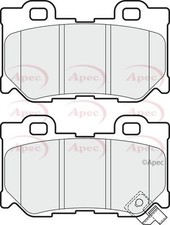 APEC Rear Brake Pad Set for Nissan 370Z Roadster 3.7 January 2010 to Present