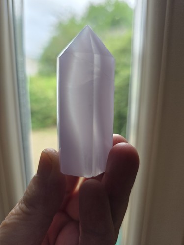 Lavender fluorite - (yttrium),