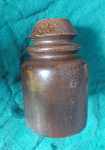 Gpo brown ceramic telegraph - brown,