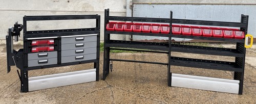 Van racking shelving - shelving, drawers