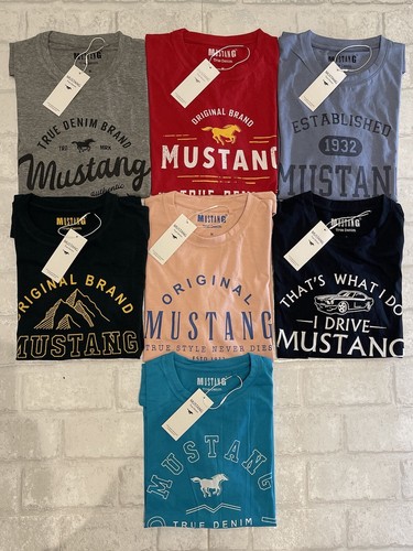 Mustang true denim print - print, t