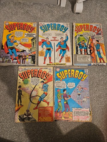 Superboy 1960s comics no - dc,