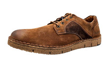 Joseph Seibel Z122111* Brown Leather Ruben Oxford Casual Shoes Size US 9.5-10 M