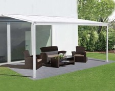 White garden veranda car - garden,
