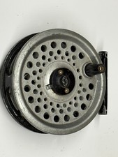 OLD INTREPID RIMFLY FLY FISHING REEL MADE IN ENGLAND.