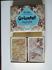 Vintage Piatnik Bridge Playing Cards - Double Deck - Oriental - No 2254