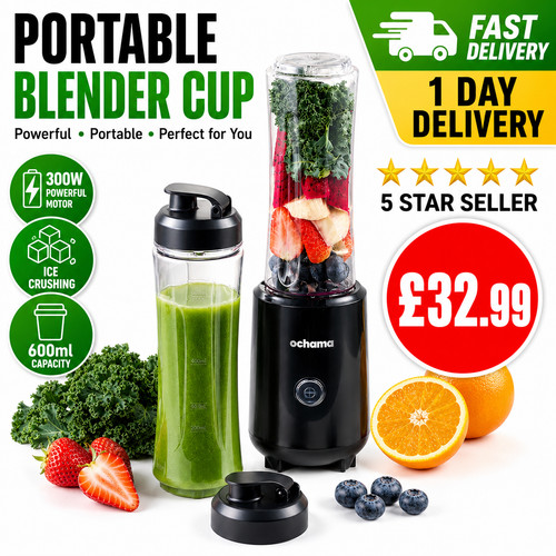 Portable blender 600ml - portable,