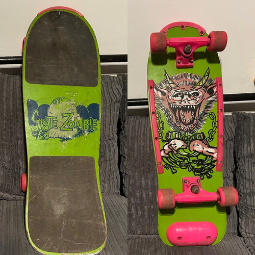 Vintage valterra skate zombie - vintage,