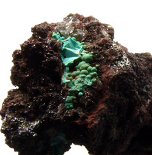 Pseudo Malachite Hematite Bampfylde Mine North Molton Devon UK Mineral Specimen