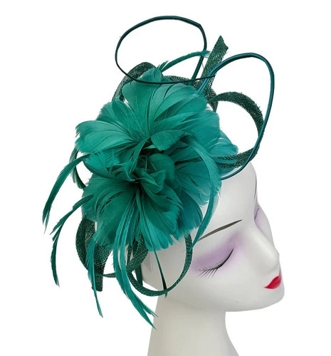 Women loops flower feather - women's,