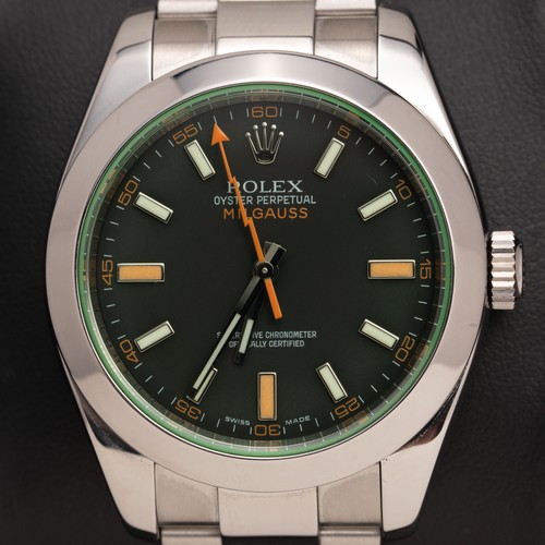 Rolex watch milgauss 116400gv - rolex,
