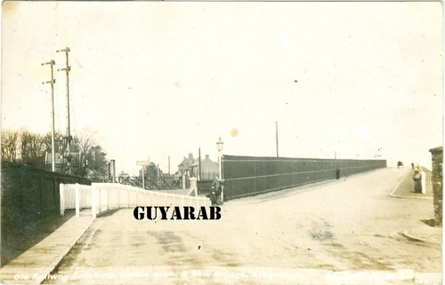 Old railway crossing - old, crossing,