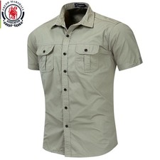 Men's Military Cargo Shirt