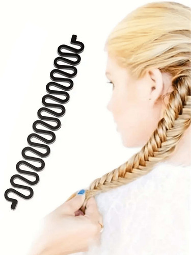 Hair french plait - 1, braid