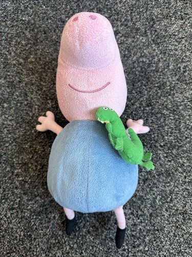 George from peppa pig teddy - peppa,