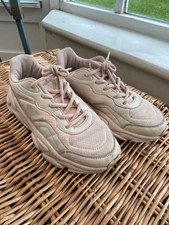 Next Pink Chunky Trainers UK3