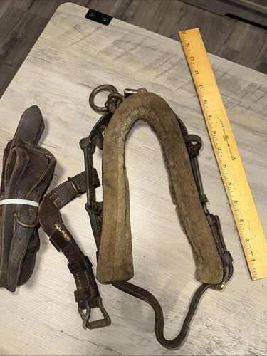 Authentic antique horse collar - horse,