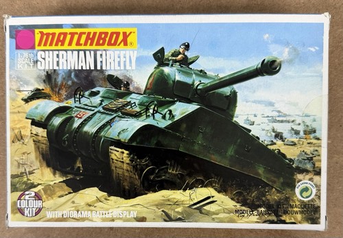 Matchbox sherman firefly model - sherman,