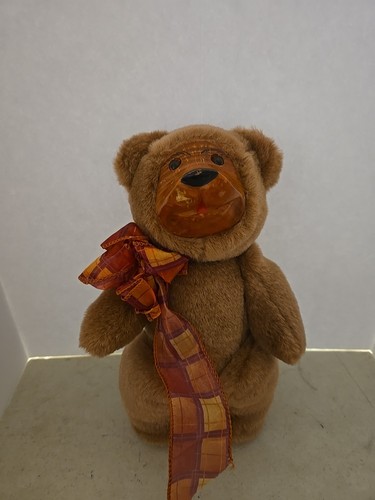 Stuffed bear wooden - bear,