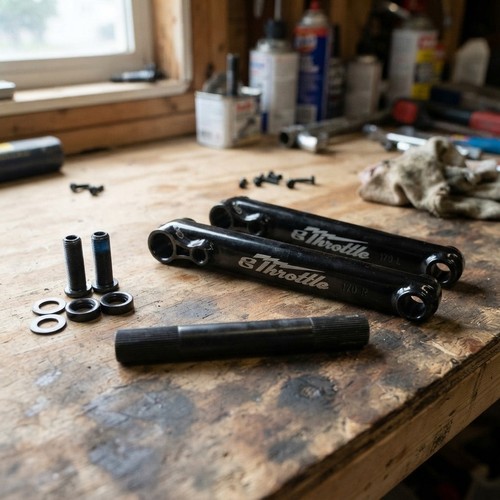 Eastern throttle bmx cranks - eastern,