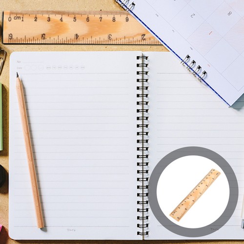 20pcs wooden kids rulers - kids,