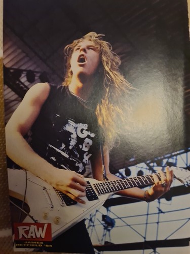 James hetfield 1984 metallica - hetfield,