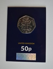 50p Change Checker Brilliant Uncirculated Fifty Pence Choice of Year and Coin