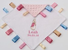 Flopsy Bunny Taggy Blanket