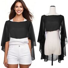 Long Wedding Capes Solid Color