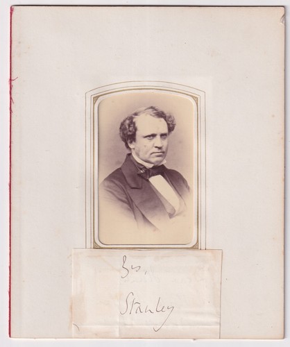 Original cdv photo - photo, signature