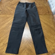  Real leather trousers