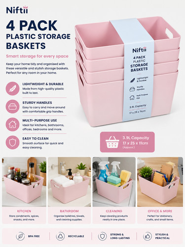 Niftii pack plastic storage - plastic,