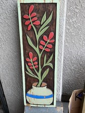 Set of Two Vintage Carved