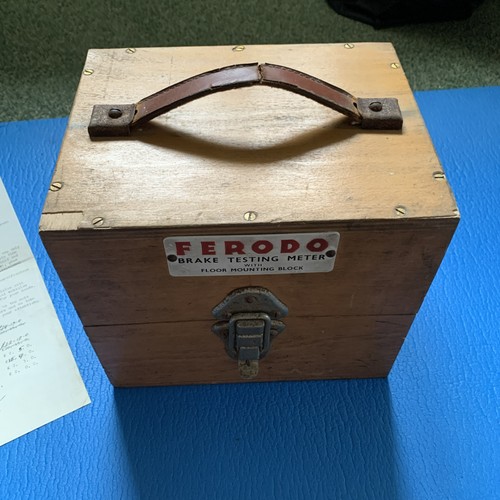 Ferodo tapley brake - ferodo, tester