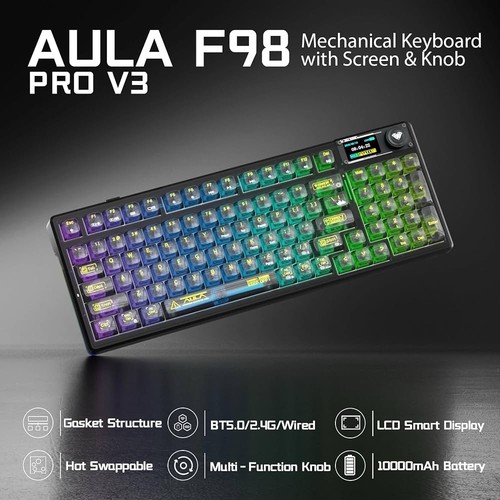 Aula f98pro wireless - f98pro,