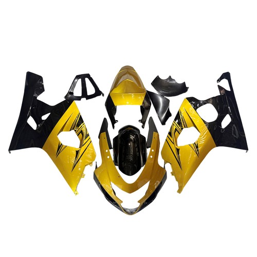 Gold black fairing kit - black,