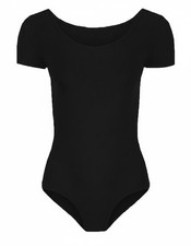 Short Sleeve Leotard Girls