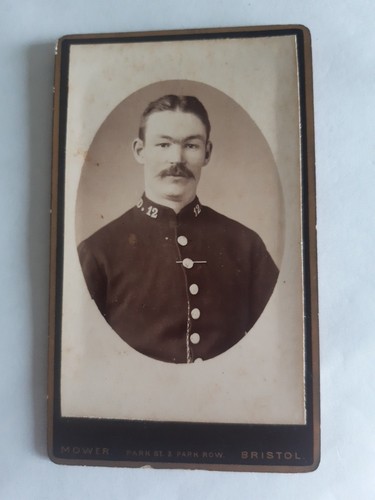 Cdv bristol policeman collar - policeman,