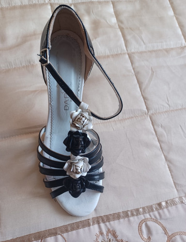 Darcos black white leather - darcos,
