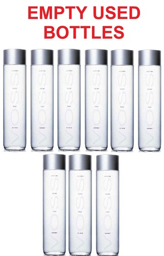 Voss glass bottles used - glass,