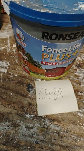 Ronseal fence life plus - fence, red