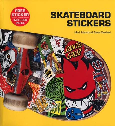 Skateboard stickers - stickers, by