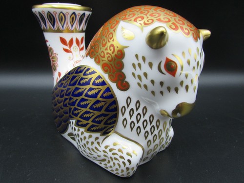 Royal crown derby candlestick