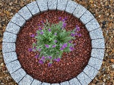 3x90 cm water circle white